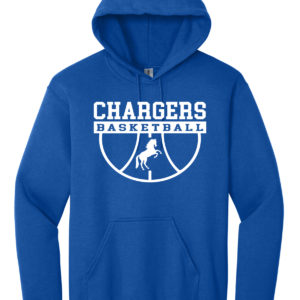 Chargers Basketball Hooded Pullover